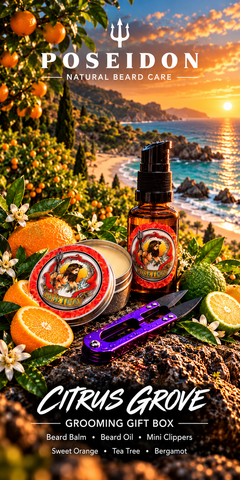 Grooming Gift Box - Citrus Grove Blend
