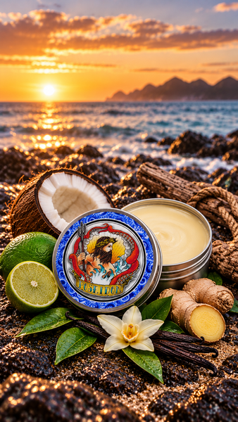 Poseidon Castaway Beard Balm — previous coastal product photograph