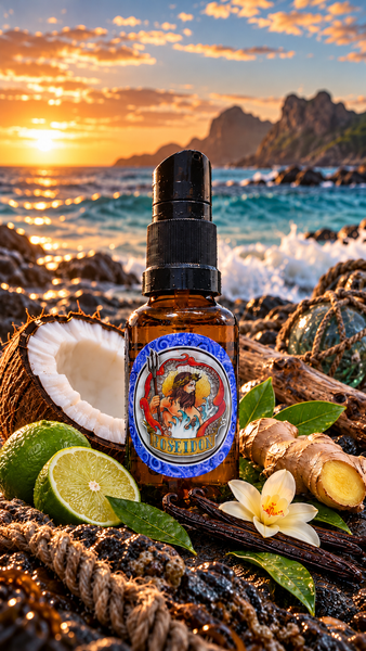 Poseidon Castaway Beard Oil — previous coastal product photograph