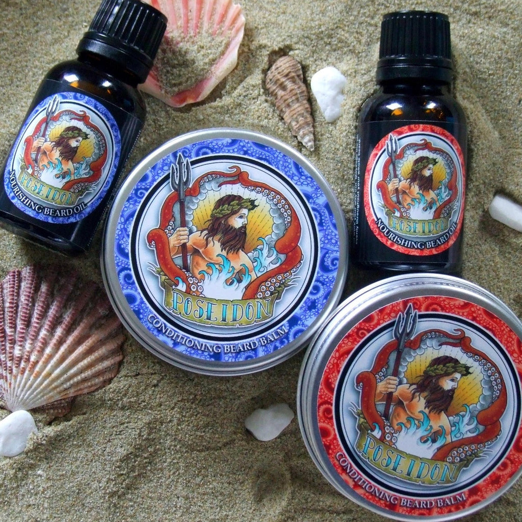 Poseidon - Beard Care Mega Pack - Poseidon Natural Beard Care Products